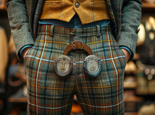 Tartan et pigments : l’influence des pantalons écossais dans l’art moderne