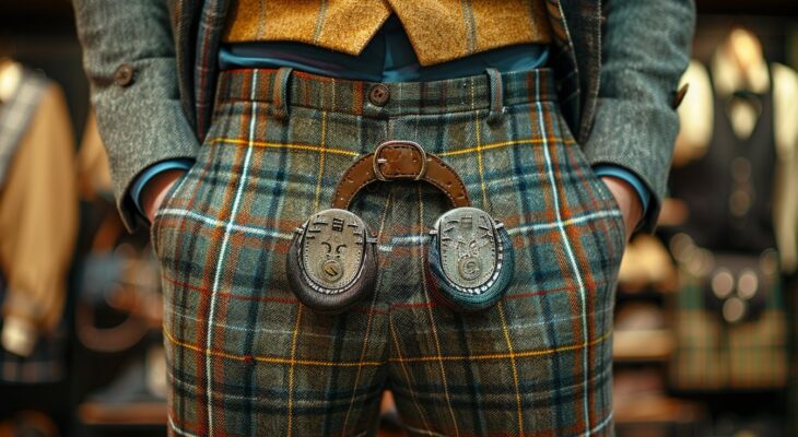 Tartan et pigments : l’influence des pantalons écossais dans l’art moderne