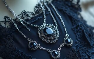 Les merveilles sombres : bijoux essentiels pour sublimer votre robe gothique