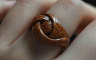 Bague en bois pour femme : l’élégance naturelle à votre portée