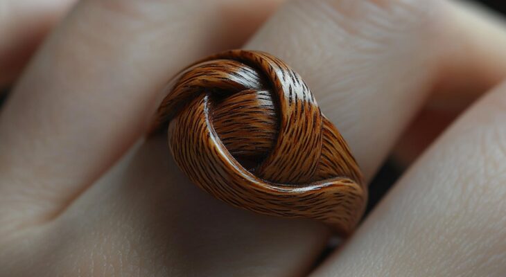 Bague en bois pour femme : l’élégance naturelle à votre portée