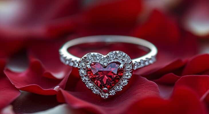 Bague pour la saint-valentin : un choix de cœur pour une journée spéciale