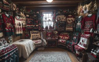 Les pulls de noël : plus qu’un vêtement, un élément de déco unique !