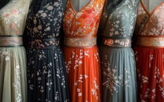 Les tissus comme toile : comment l’art influence la conception des robes chinoises