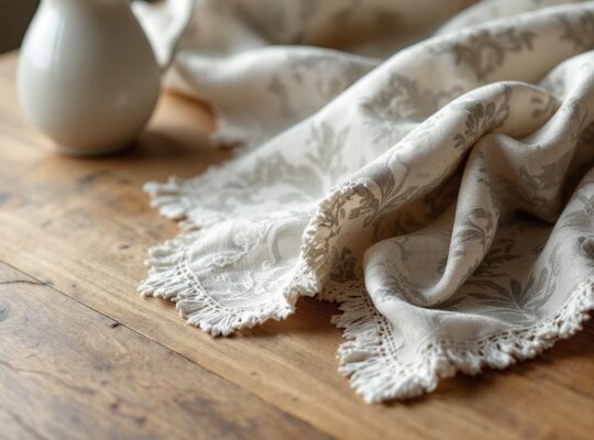 Toile cirée ou nappe textile : le match déco